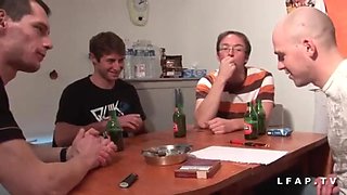 Candice Marchal in a gangbang