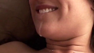 Legendary porn star Ron Jeremy gets to fuck a juicy young brunette indoors