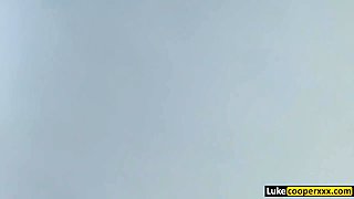 Luke Cooper And Alby Rydes In Tatted Up Girl Picked Up Fucked In Car Wash And While Car Drives