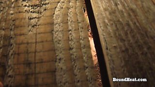 Pulchritudinous floozy's fetish action