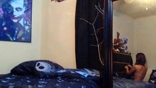 Homemade amateur webcam babe masturbating