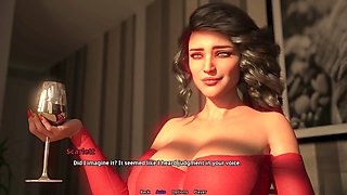 Stepmom with big funbags in sexy anime scenes