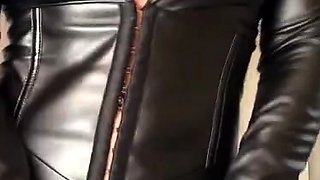 Redhead fingers pussy close up