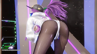 Mmd Aespa - Supernova Akali Sexy Striptease League of Legends Uncensored Hentai