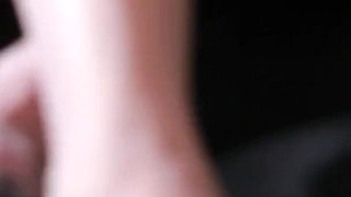 Black Elegance - Lola Seduces in Heels and Sheer Nylons