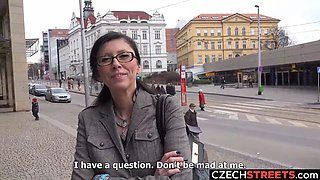 Czech MILF Secretary Picked up and Fucked