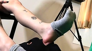 Fetish Place - Sneakers Socks And Feet Domination Jessie