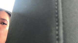 My Boss Challenged Me and I Did It! Masturbating in the Car on the Highway