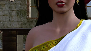 Sexy Bhabhi Got Fucked by Her Brother-in-law in the Bathroom While Taking a Bath