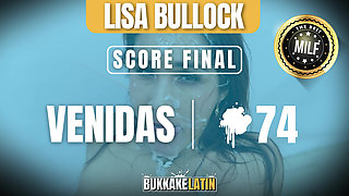 Lisa Bullock MILF Performs Her First Swallow of Huge Ejaculations.