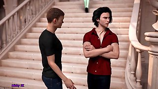 Hot 3D animated cartoon adventure featuring Misskitty2k in summertime saga