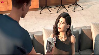 Ms Denvers gets rich and spoiled in this hot anime adventure