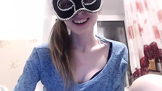 Clothed european glamour babe blowjob and hard fucking
