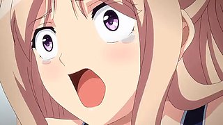 Busty swimsuit foursome in changing room: Big Tits, Big Ass  Blowjob Porn