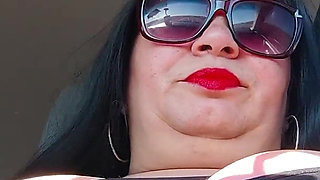 Sharing My Tits in Outdoor Public Route
