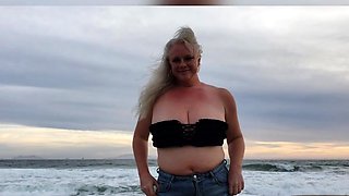 Great Big Boobs On Masturbating Redhead