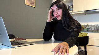 Anal With My Grieving Friend Who Loses Her Husband And I Offer My Big Cock To Comfort Her. Nicole Rissi