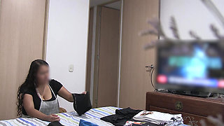 Maid can I cum on your face? part 2