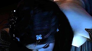 Bigboobs Warrior Serve Deepthroat - 3D Animation 278