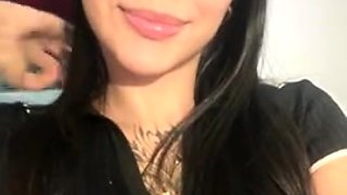 Cummy amateur pussy close up