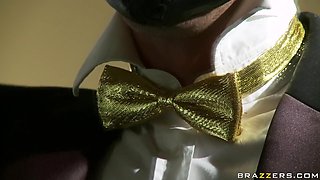 The Men In Plastic Masks With Jordan Ash, Alanah Rae, Nikki Sexx, Carlo Carerra - Brazzers