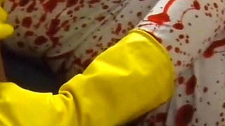 Hard on Her Gloves