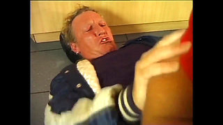 Busty Redhead MILF Ass Fucked and Cumshot on Ass Cheeks by Big Mature Cock