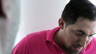Daughters Join Their Step Daddies For A Meal And A Pussy