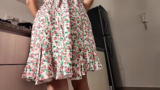 Surprised Stepmom Fucked Hard In Kitchen Ends With Massive Creampie