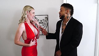 Rebel Rhyder has natural tits and she gets a nice facial in this video.