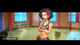 Taffy Tales V0.95.7 Part 87 Gym Touching! by Loveskysan69
