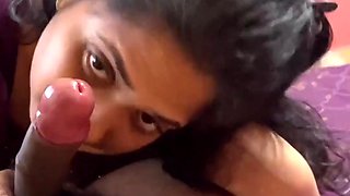 Indian Desi Giving head POV video