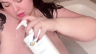 Great Big Boobs On Masturbating Redhead
