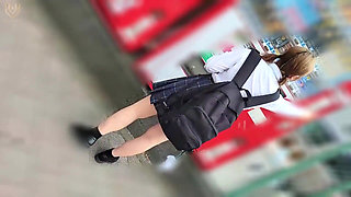 Half-japanese Twin-tailed Girl. I Told Her I Was Just Going to Take a Picture of Her Underwear, but I Kept Going Until the End