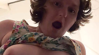Stark Bollock Naked in Public Whilst Trying on New Clothes. Part 2 of 2.