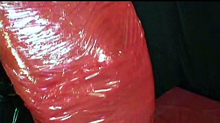Extreme fetish latex play