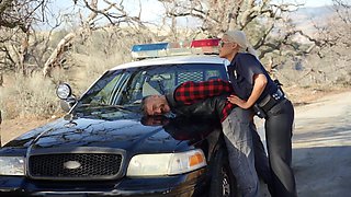 Busty police MILF Bridgette B porn video