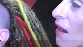 Plenty of Bukkake Facials for Roxy and Piggymouth_2