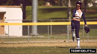 TEENFIDELITY - Kirsten Lee Creampied By Softball Coach
