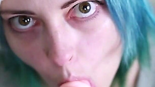 Sloppy Christmas Blowjob