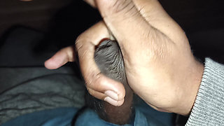 I jerked off my unerect wet cock