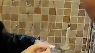 Miss Alessa Milano Feeding From Toilet Part 2
