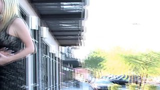 Blonde Laura Crystal with big boobs