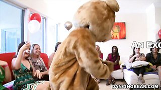 Interracial sex with alluring kitten from Dancing Bear