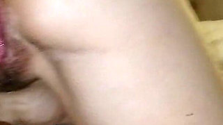 Real Amateur American Wife Nextdoor Rides Huge Dildo