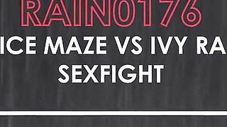 Rain0176 Alice Maze Vs Ivy Rain Sexfight