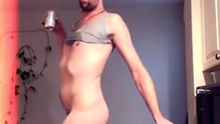 Fag edge piss and cum