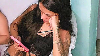 Risky Sex with Wife's Friend Caught in the Act