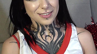 Sammy Seduces the Coach as a Cheerleader to Make the Team - (dreamgirls in Socks)