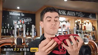 Brazzers - drinks are no longer on the pub menu after zoe grey's squirting, only a cunt nail with the bartender's cock